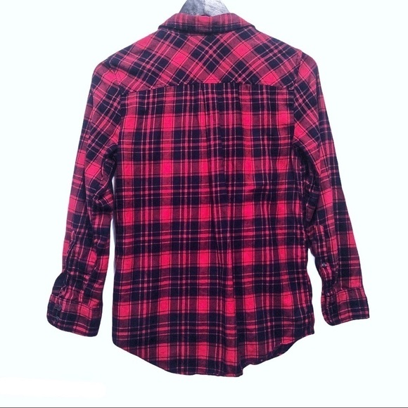 J CREW FACTORY Boy Fit Plaid Shirt - Picture 2 of 6